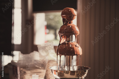 fontaine à chocolat photo