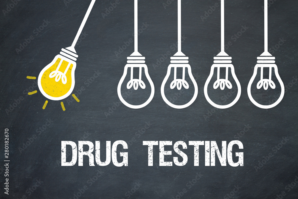 Fototapeta premium Drug testing