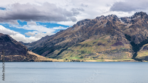 scenery at Lake Te Anau  New Zealand