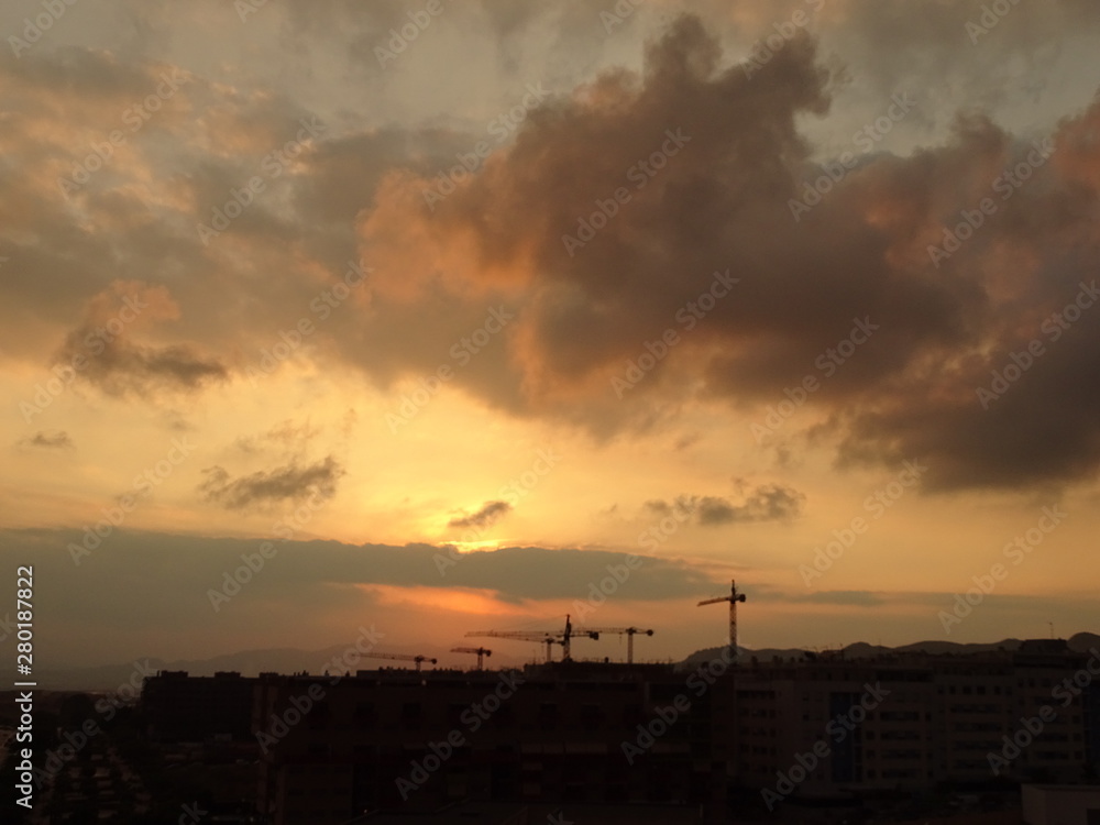 Fototapeta premium nubes