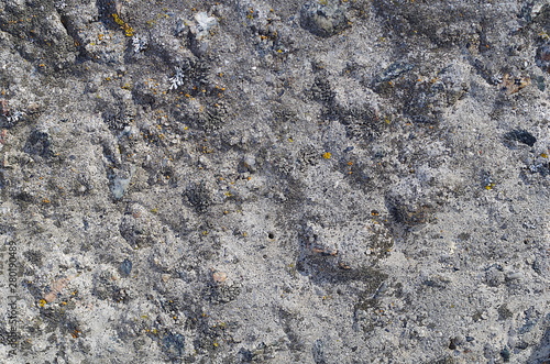 Background in the form of a rough concrete surface