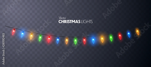 Christmas Lights garland 