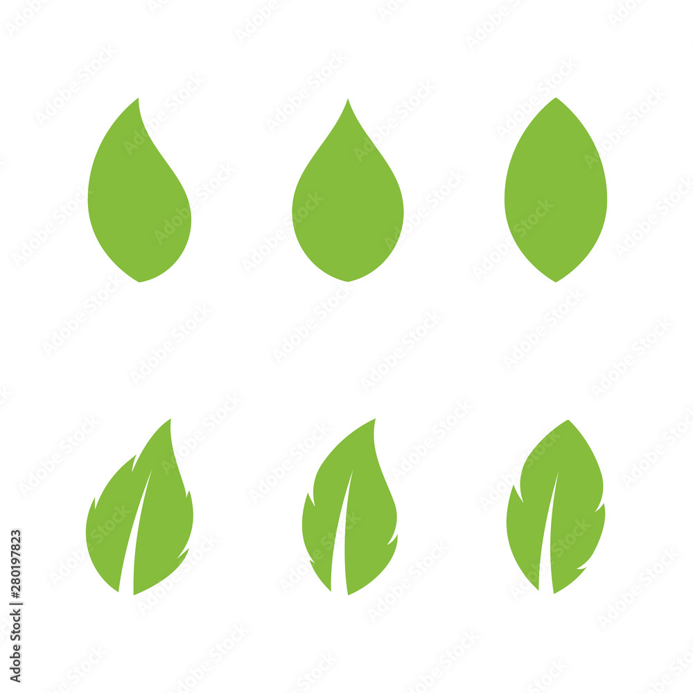 Logos of green Tree leaf ecology nature element Logos of green Tree leaf ecology nature element
