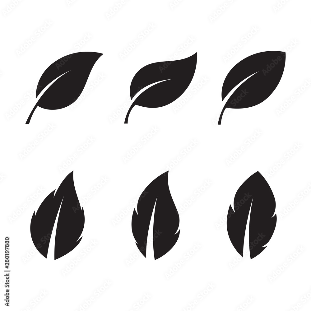 Logos of green Tree leaf ecology nature element Logos of green Tree leaf ecology nature element