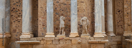 Teatro Romano de Mérida, Mérida, Badajoz, Extremadura, España photo