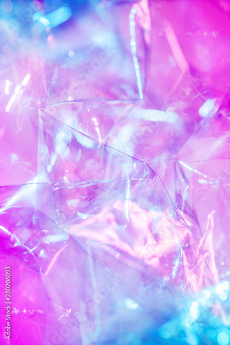 Fotografi Holographic background in the style of the 80-90s