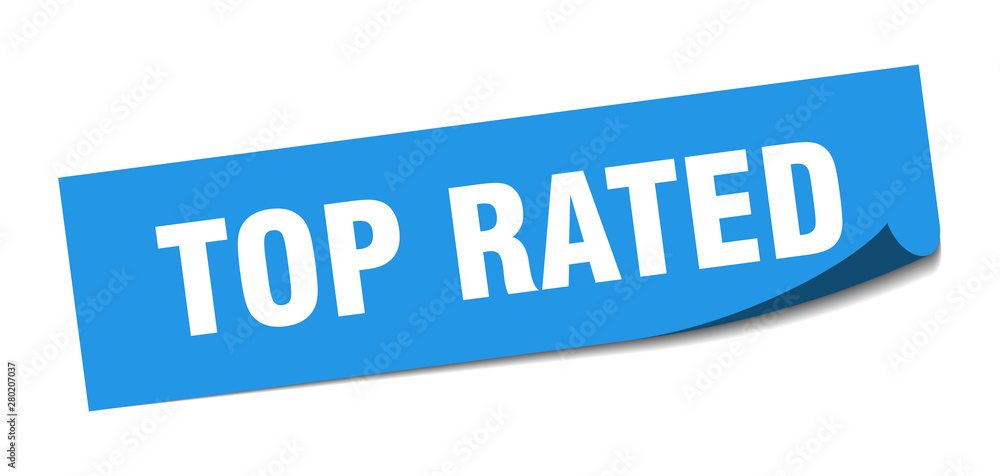 top rated sticker. top rated square isolated sign. top rated top rated sticker. top rated square isolated sign. top rated