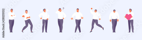 Various emotions vector collection