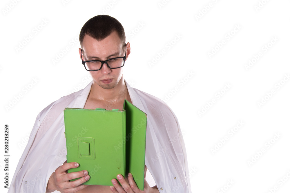 Sexy doctor. Young attractive guy. Sexy doctor. Young attractive guy.