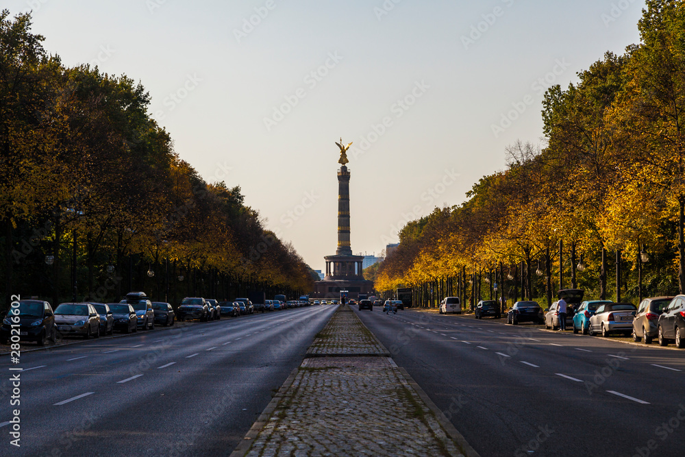Obraz premium Siegessäule in Berlin