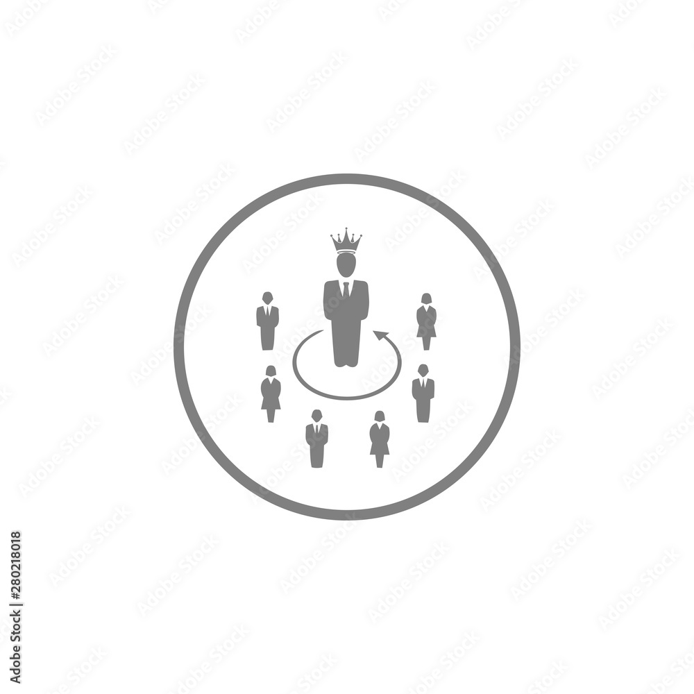 Award, business, performance, success, team, winner, crown on head grey color icon Award, business, performance, success, team, winner, crown on head grey color icon