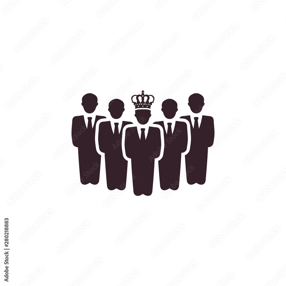Award, business, performance, success, team, winner, crown on head icon Award, business, performance, success, team, winner, crown on head icon