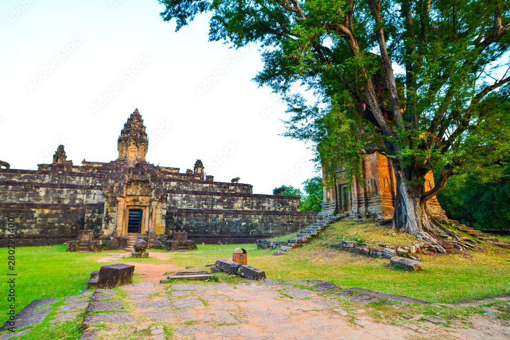 Bakong temple in Angkor Wat, Siam Reap, Cambodia