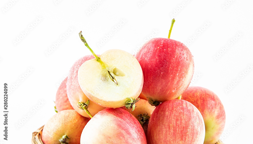 Fresh fruit white sea quince fruit on white background Fresh fruit white sea quince fruit on white background