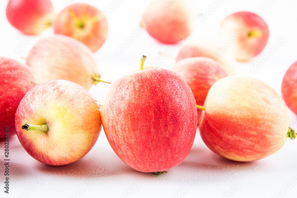 Fresh fruit white sea quince fruit on white background Fresh fruit white sea quince fruit on white background