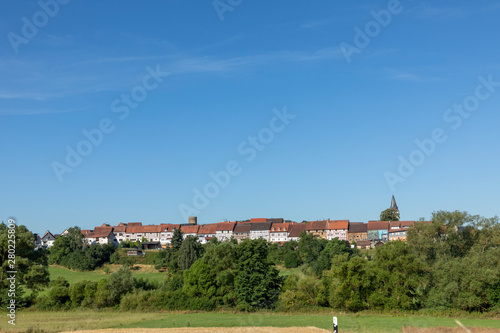 Wallpaper Mural scenic half timbered house facade in Walsdorf, Idstein, Germany Torontodigital.ca