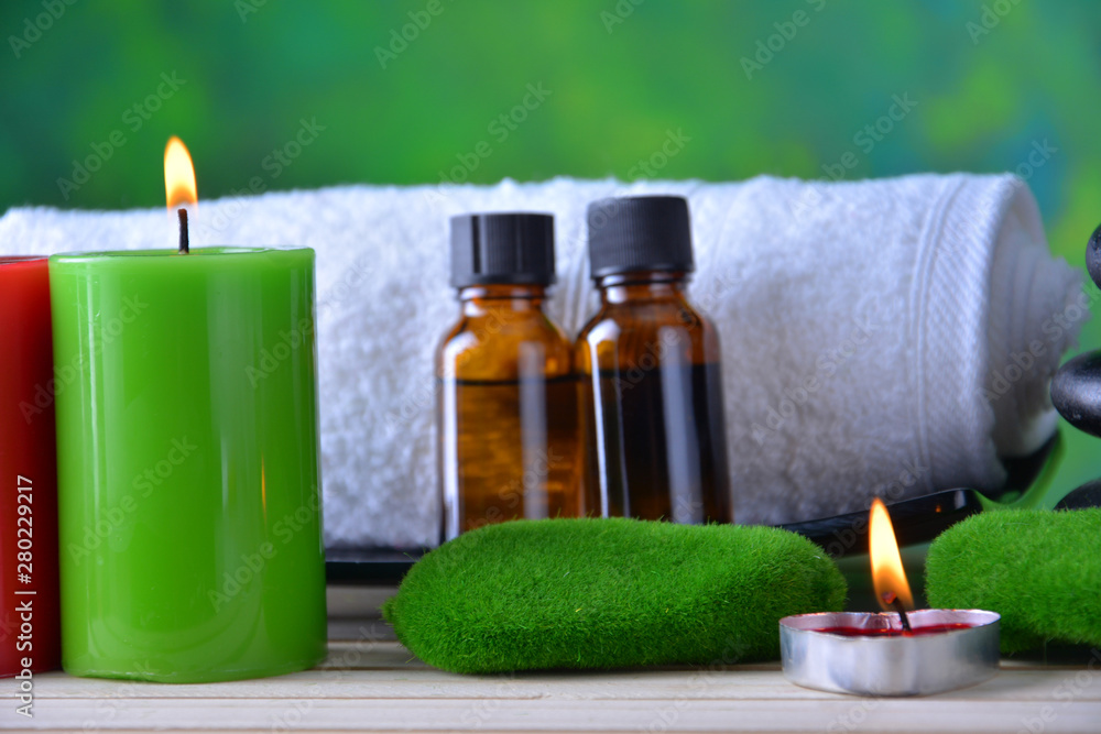 Spa treatment. Aromatherapy essence Spa treatment. Aromatherapy essence