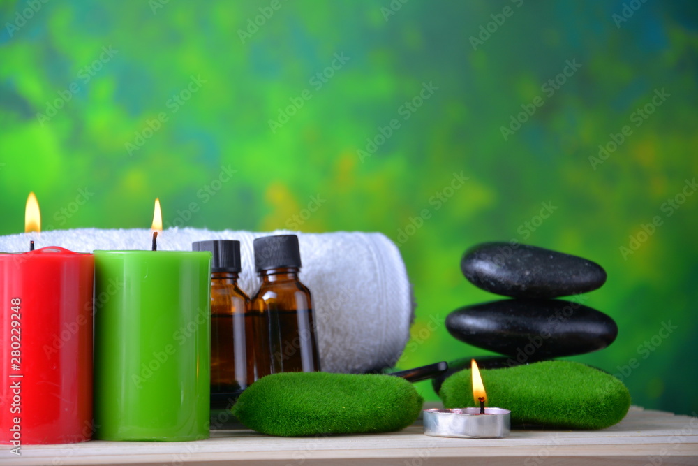 Spa treatment. Aromatherapy essence Spa treatment. Aromatherapy essence