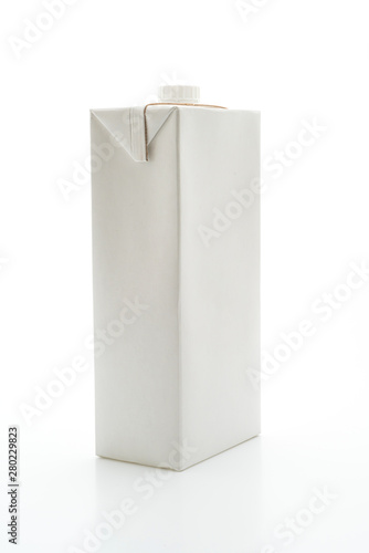UHT milk box photo