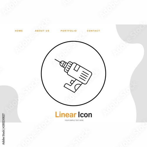  Drill icon for your project