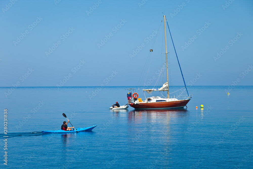 L'Illa Grossa, Reserva Natural Islas Columbretes, Mar Mediterráneo, Castellón, Comunidad Valenciana, España L'Illa Grossa, Reserva Natural Islas Columbretes, Mar Mediterráneo, Castellón, Comunidad Valenciana, España