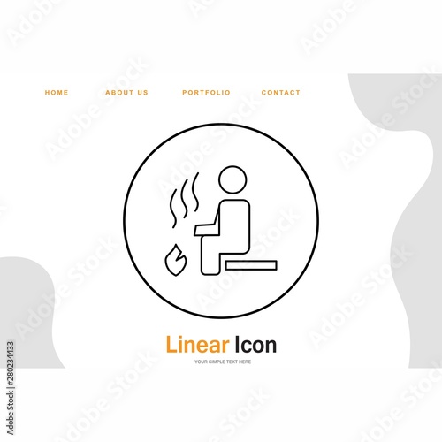 Steam Room icon for your project