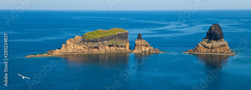 Tableau sur toile Mancolibre, Senyoreta y Mascarat, L'Illa Grossa, Reserva Natural Islas Columbret