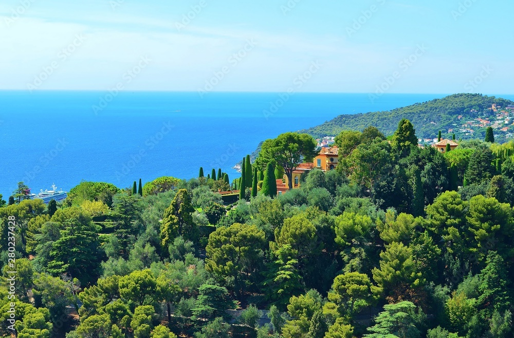 Fototapeta premium azure coast of france