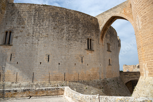 Bellver Castle in Palma-de-Mallorca, Spain