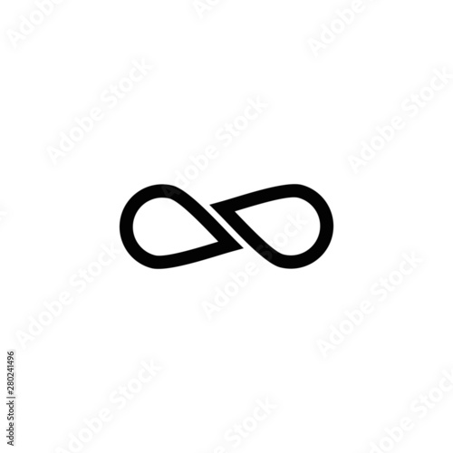 Infinite Logo Design Vector