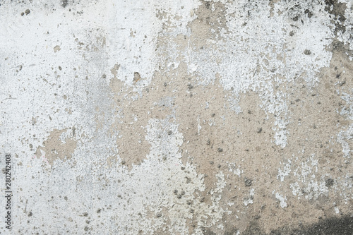 Vintage wall background with peeling paint . © pascalkphoto