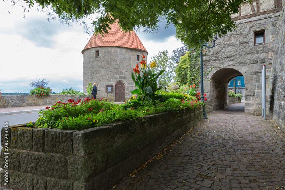 Waldenberg,Germany,9,2015: is a hilltop town in south central Germany Waldenberg,Germany,9,2015: is a hilltop town in south central Germany