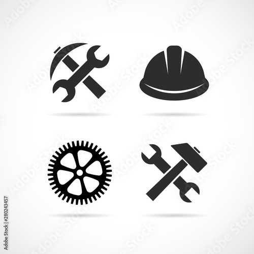 Technology abstract vector icon