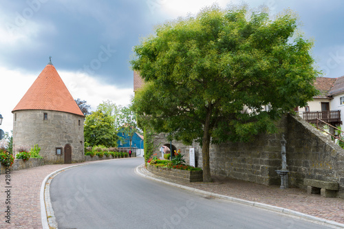 Waldenberg,Germany,9,2015: is a hilltop town in south central Germany