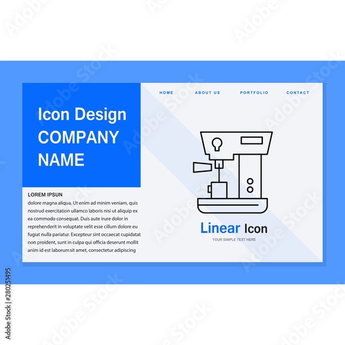 Coffee Maker icon for your project