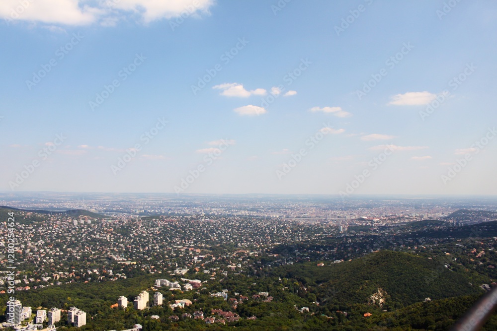 Vue panoramique budapest