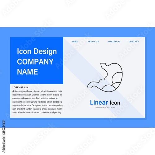 Stomach icon for your project