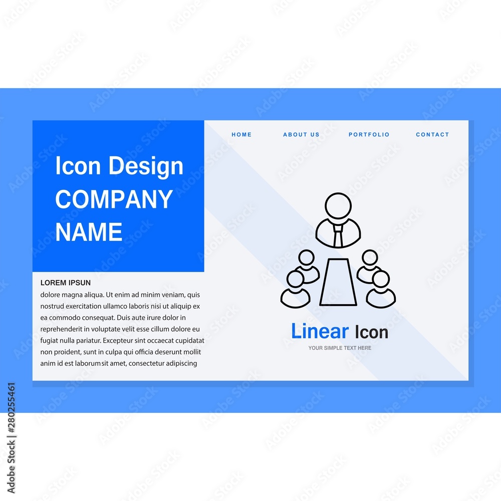 Meeting icon for your project