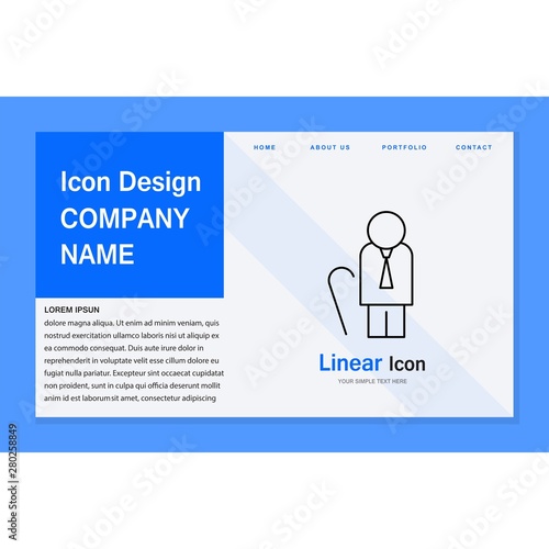 Retirement icon for your project