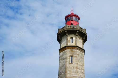 France. Island Ile de Re. Lighthouse des Baleines