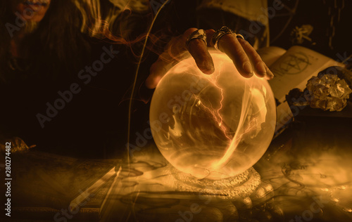 Crystal ball. photo