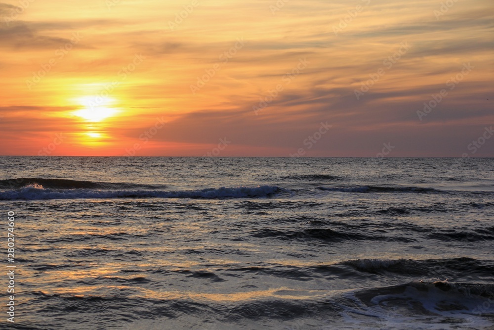 Sonnenaufgang an der Ostsee