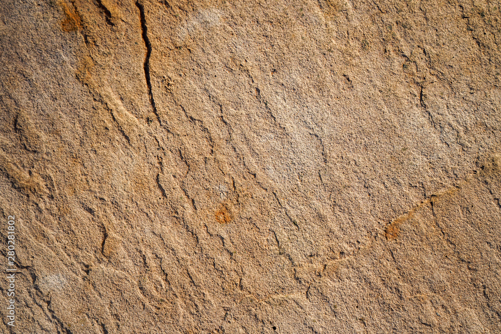 Obraz premium Kamień naturalny, piaskowiec, tekstura przy naturalnym oświetleniu