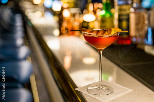 New trend of cocktails colorful taste and fashion