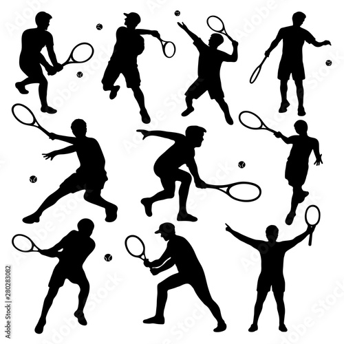 Tennis Silhouette