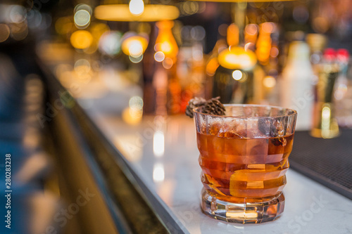 New trend of cocktails colorful taste and fashion