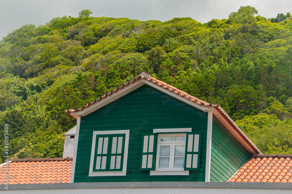Typical house of the Azores archipelago