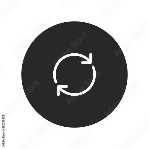 Reload vector icon