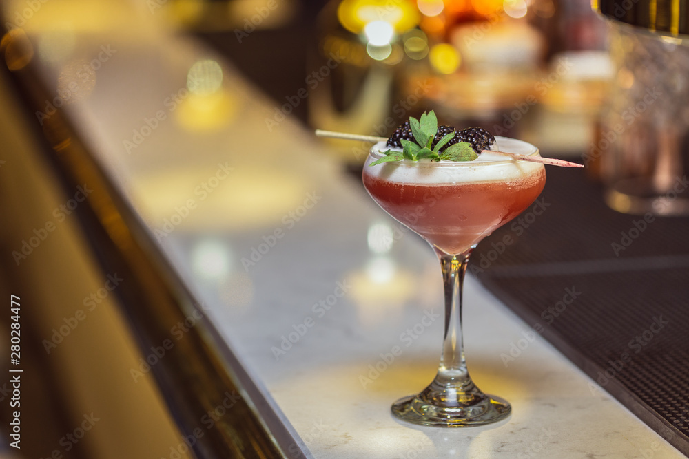 New trend of cocktails colorful taste and fashion New trend of cocktails colorful taste and fashion
