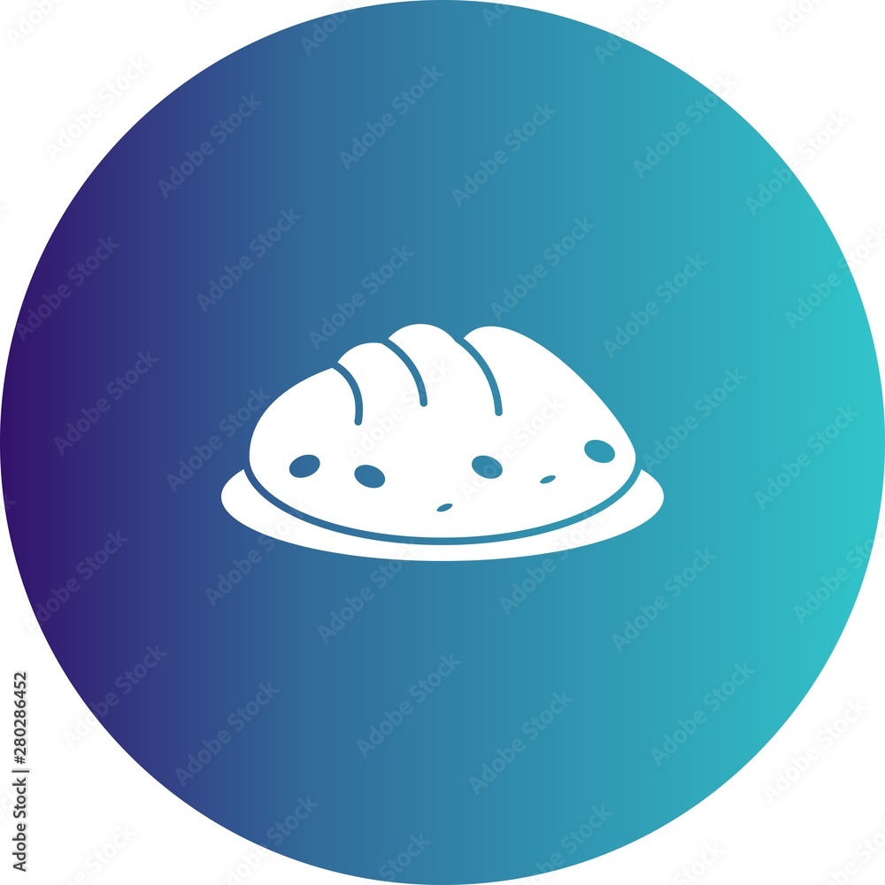 Loaf of Bread icon for your project Loaf of Bread icon for your project